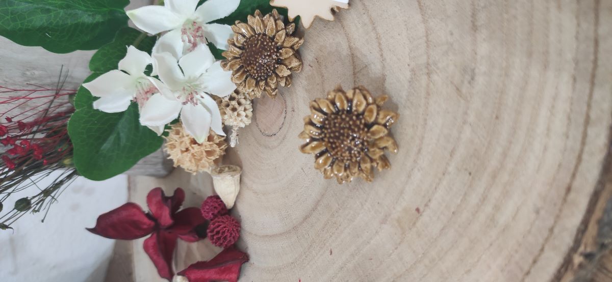 Keramická slunečnice