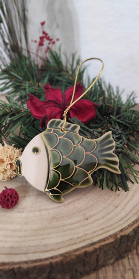 Keramická rybka velká