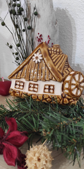 Keramický mlýn hnědý