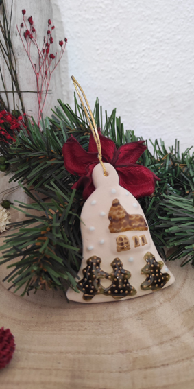 Keramický zvoneček