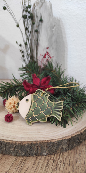 Keramická rybka velká