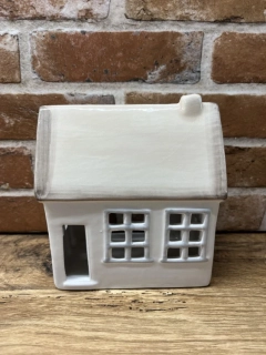 Keramický domeček na čajovou svíčku