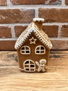 Keramický domek s osvětlením LED