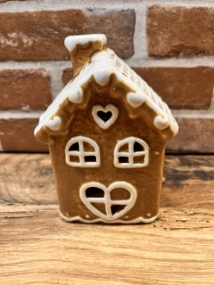 Keramický domek s osvětlením LED