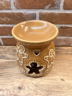 Keramická aroma lampa hnědá